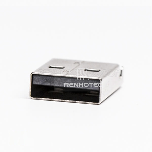 USB Type A 90 Degree Plug SMT for PCB Mount