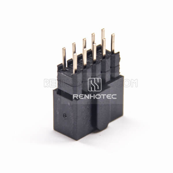 10-Pin Dual-Row Female Header, 2.54 mm Pitch, H 8.5 mm