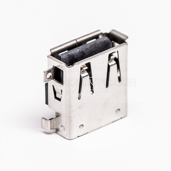 Order Female USB Through Hole Right Angle SMT for PCB Mount