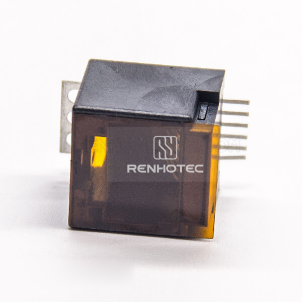 RJ12 6p6c Modualr Jack Vertical Unshielded SMT PCB Mount without LED