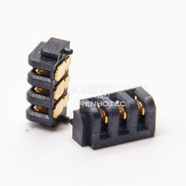 Battery receptacle 3 Pin PH2.0 Female Right Angle Laptop Battery Connector