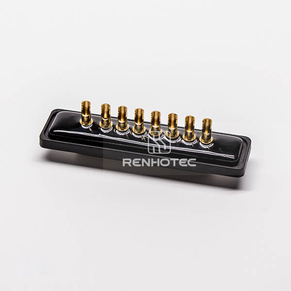 D-SUB IP67 Female Machined 8w8 Power Straight for Cable Connector