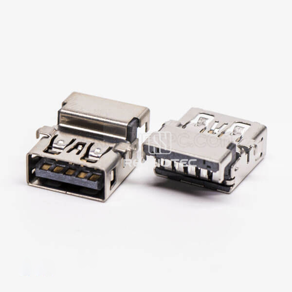 USB 3.0 Female 90 Degree Type A SMT Offset Type