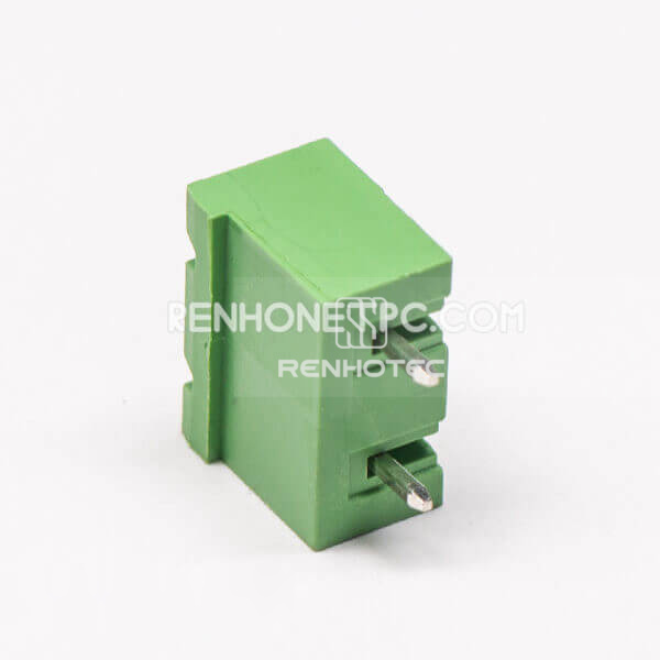 2 pin Terminal Block Straight Through Hole Pluggable PCB Mount