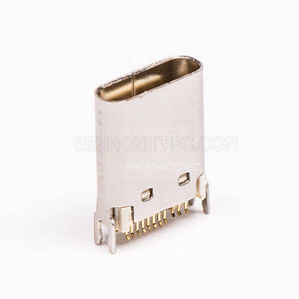 USB 3.0 Type C Connector Female Straight Edge Mount for PCB