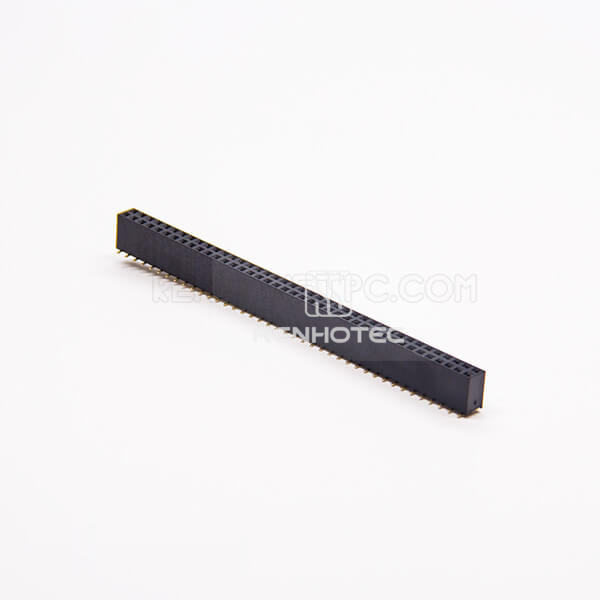 80 Pin Female Header Connector Dual Row SMT Type 8.5mm Plastic Height