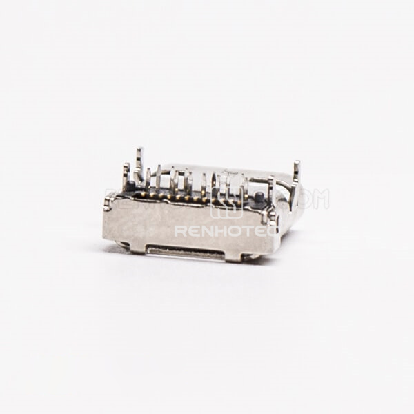 Female Type C SMT Right Angle DIP and SMT