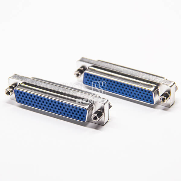 78Pin D-SUB Connector Female To Female High Density D-SUB Straight Metal