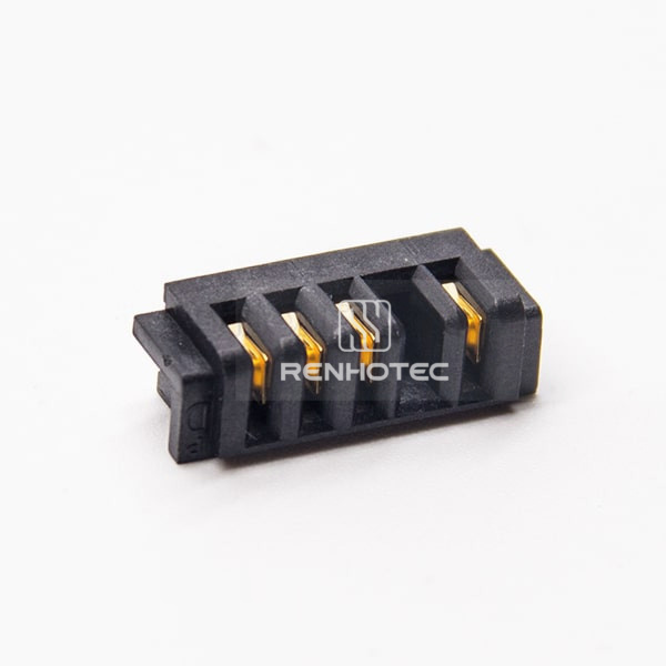 Battery Connector PH2.5 4 Pin Female Right Angle Left Fool-Proof Laptop Battery Connector