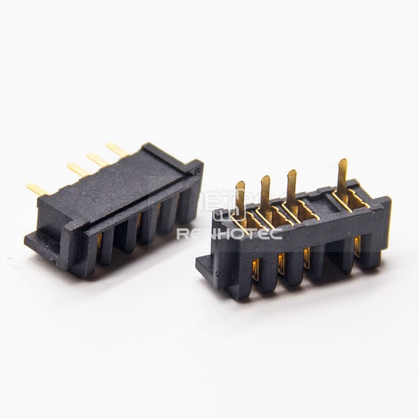 Battery Connector PH2.5 4 Pin Female Right Angle Left Fool-Proof Laptop Battery Connector