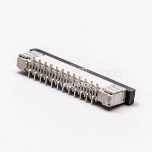 Flat cable connector