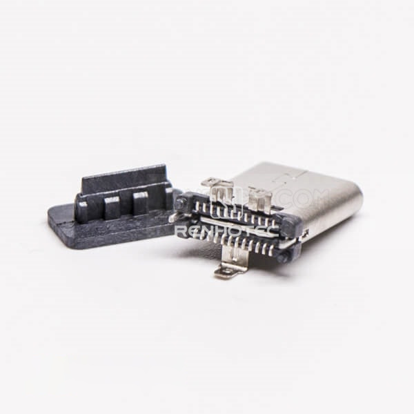 Vertical USB Type C Male SMT for PCB Mount