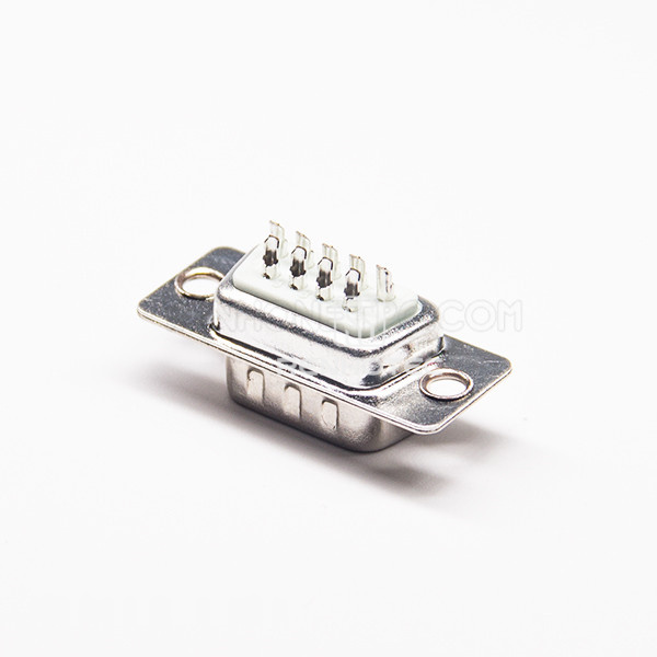 D-SUB 9 pin cable Male Stamped Pin Solder Type Connector