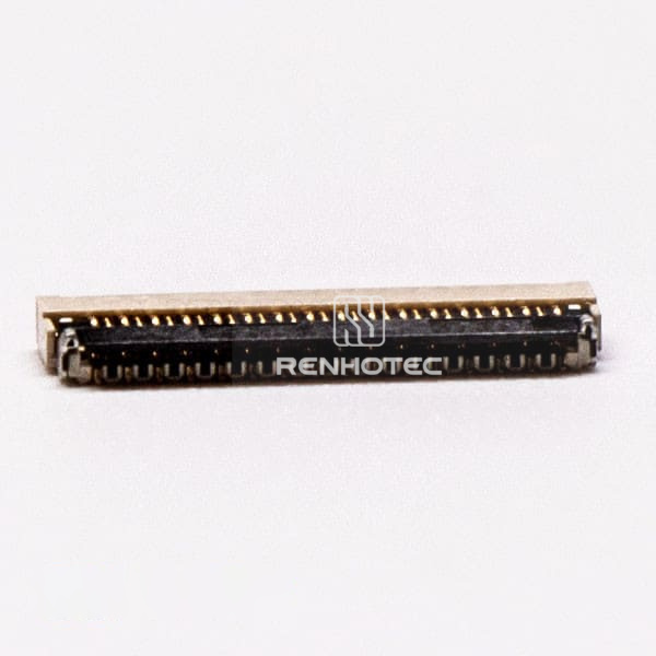 0.3PH 15 PIN FPC SMT Type Front Flip and Bottom Contact Style Socket