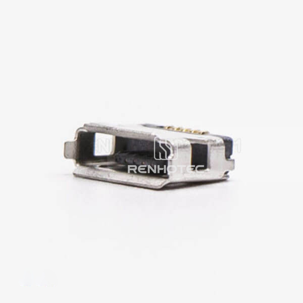 Micro USB Female Connector 5 Pin Type A Straight SMT for PCB
