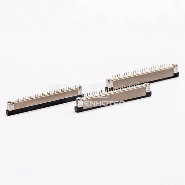 FPC Connector 1.0PH Top Contact Style 2.0H 26pin with Slider Type Socket