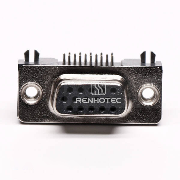 DB 15 Connector Female Right Angle High Density