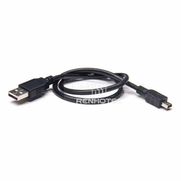 USB Mini to USB Cable 2.0 A Male Connetor Straight Charger Cable
