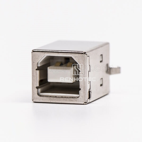 Female USB 2.0 Type B Straight DIP Through