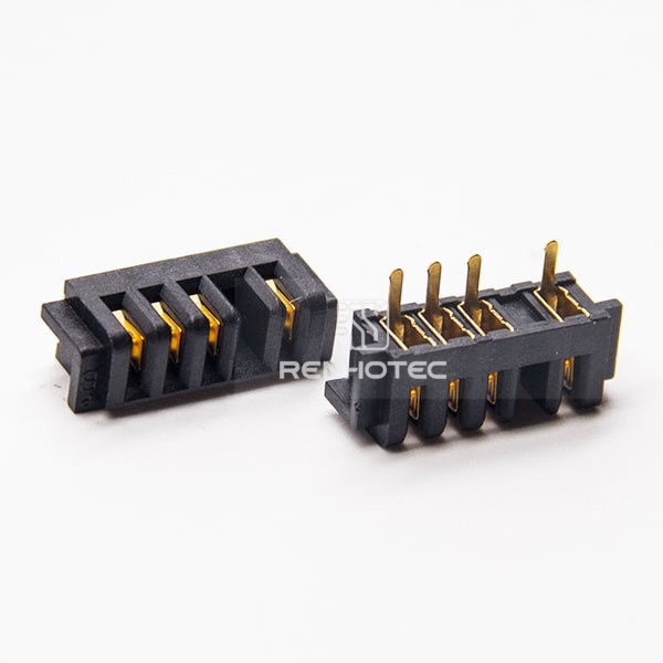 Battery Connector PH2.5 4 Pin Female Right Angle Left Fool-Proof Laptop Battery Connector