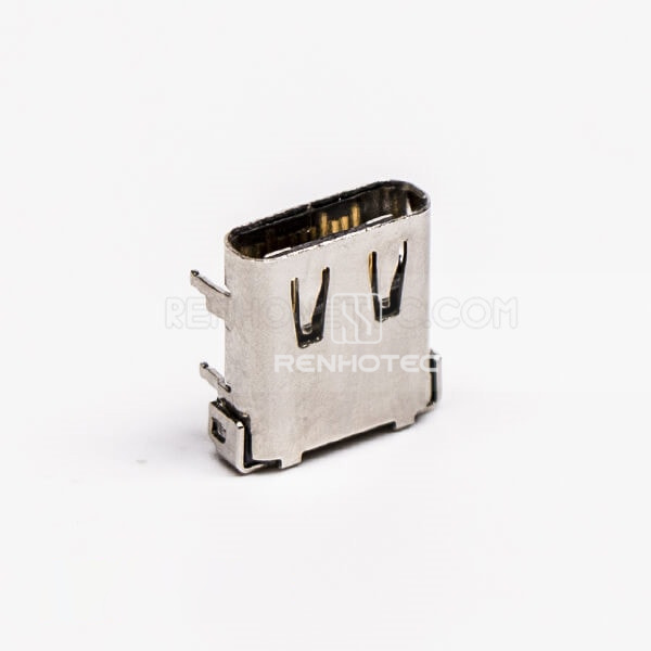 Female Type C SMT Right Angle DIP and SMT