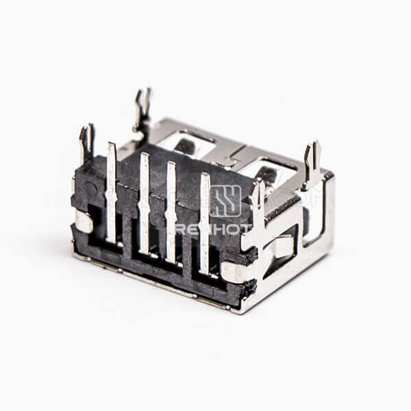 USB Connector Female Through Hole for PCB Mounting