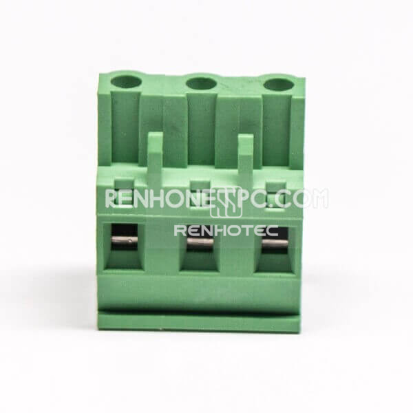 Terminal Block Plug Socket 3 Screw Straight Type