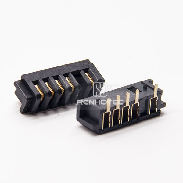 Battery Socket PH2.5 5 Pin Female Right Angle Left Fool-Proof Laptop Battery Connector