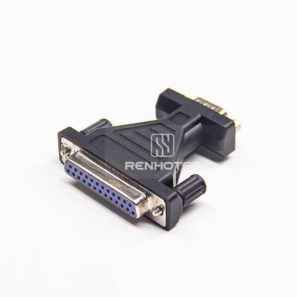 DB Adapter 9 Pin Male To 25 Pin Female Standard D-SUB Straight Injection Adapter