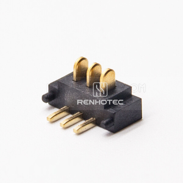 Laptop Battery Connection 3 Pin PH2.0 Male Angled Socket Through Hole for PCB Mount