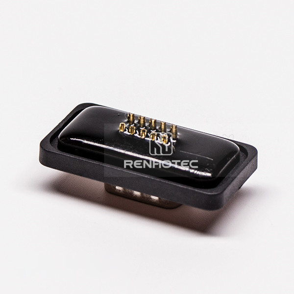 Waterproof DB 15 Male 180° Cable Connector Solder Type