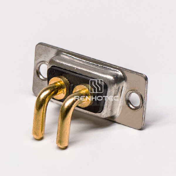 2V2 Right-Angle D-SUB Connector, Male/Female Combination