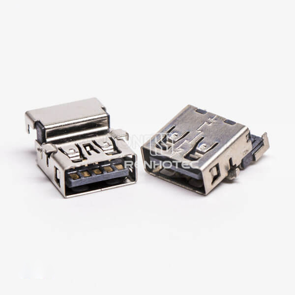 USB 3.0 Female 90 Degree Type A SMT Offset Type