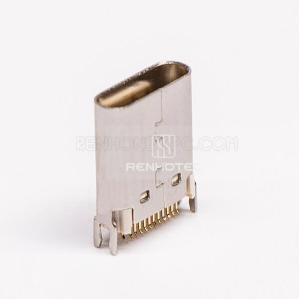 USB 3.0 Type C Connector Female Straight Edge Mount for PCB
