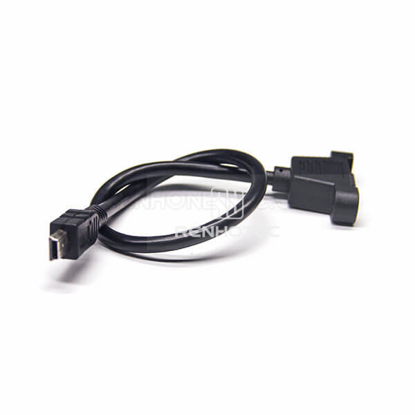 Mini USB Male to Mini USB Female Straight Cable