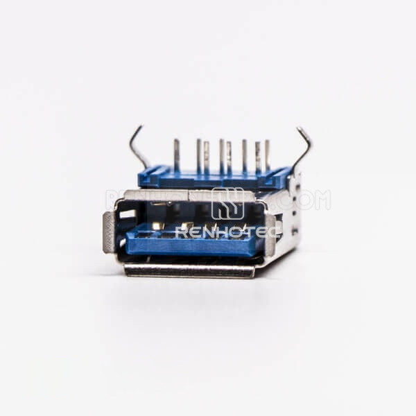 Type A USB 3.0 DIP Female Right Angle for PCB Mount