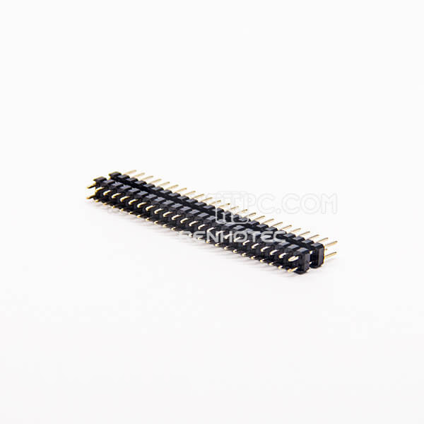 2 Row Pin Header 48 Pin 2.54mm Pitch Straight Dual Row DIP