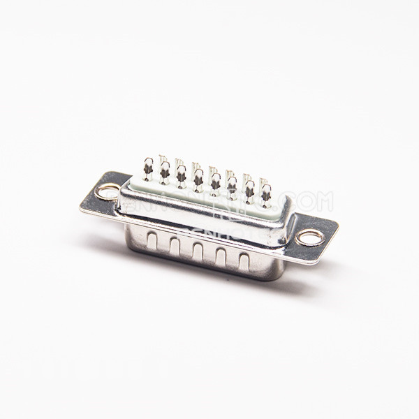 15 pin D-SUB connector Male Stamped Pin Solder Type