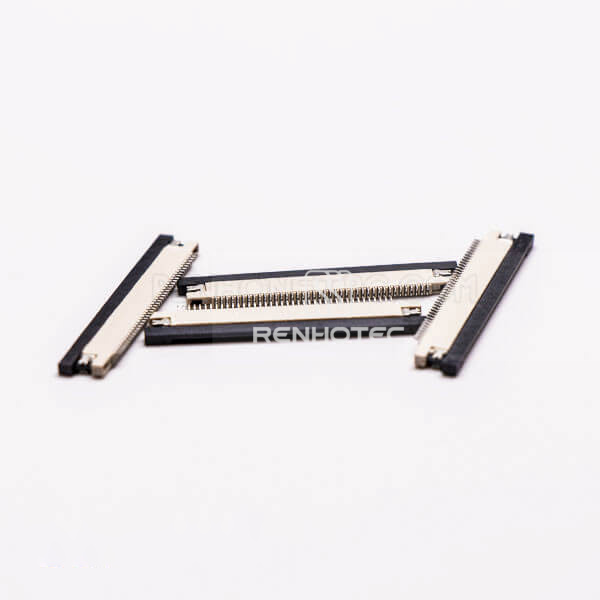 Connector FPC 0.5PH Bottom Contact Style Back Flip H1.2 40 PIN