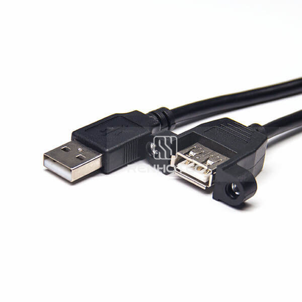 USB Male Female Cable OTG USB 2.0 Type A Straight Connector