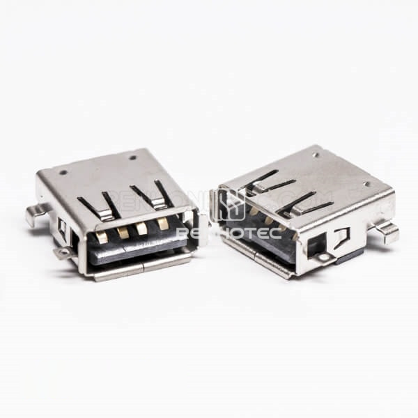 Order Female USB Through Hole Right Angle SMT for PCB Mount