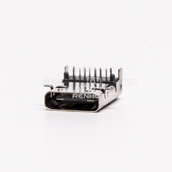 Female Right Angle USB Type C SMT and DIP