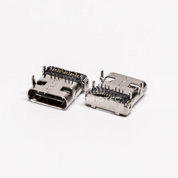 Female Type C SMT Right Angle DIP and SMT