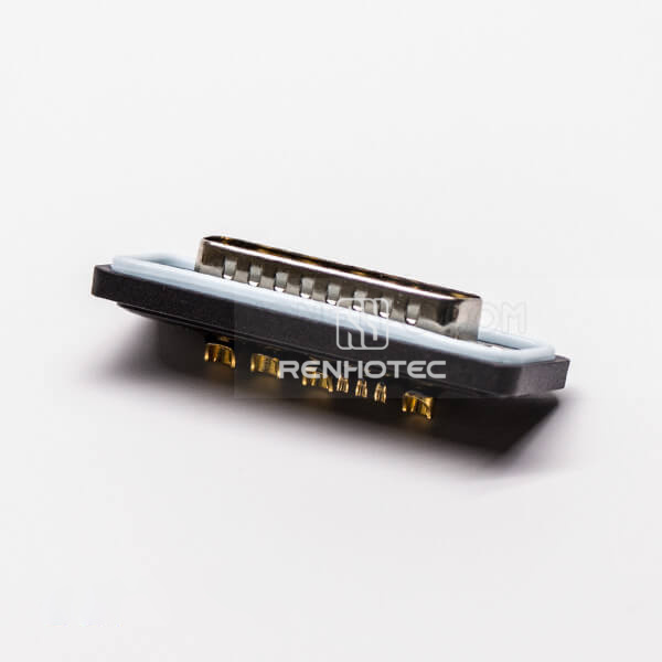 D-SUB IP67 Rating 9w4 Male Straight Cable Solder Type Connector