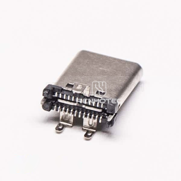 USB Type C Connector Vertical Type Male 180 Degree SMT for PCB Mount
