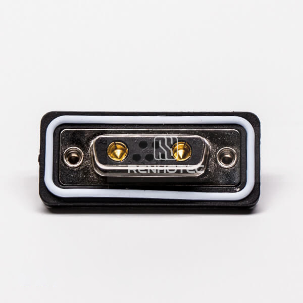 D-SUB 7w2 Waterproof Power Straight Female Through Hole for PCB Mount connector