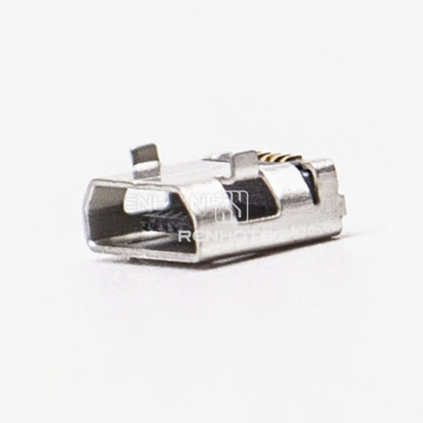 USB Micro Female Pinout DIP 5.65 Type B SMT 5 Pin for Phone