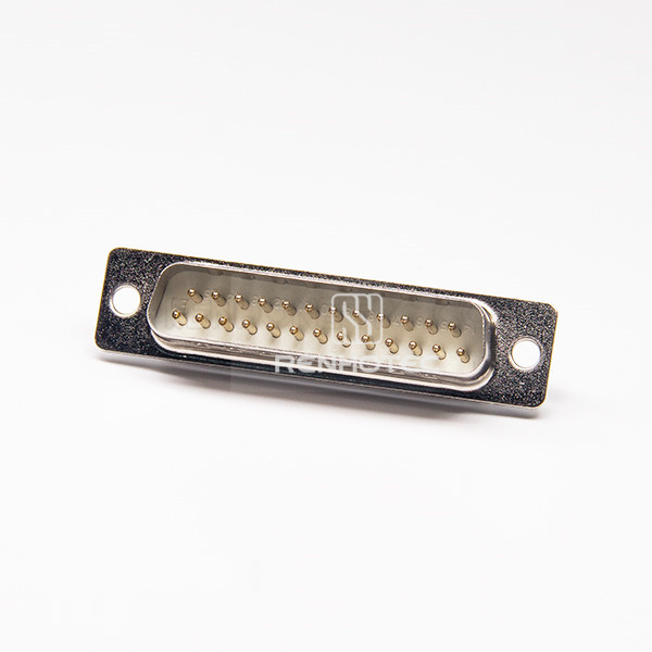 D-SUB 25 Pos Male Stamped Pin Solder Type Connector