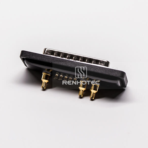 D-SUB IP67 Connector Environmental Rating 13w3 Male Straight Coaxial for Cable