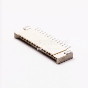 Flat cable connector